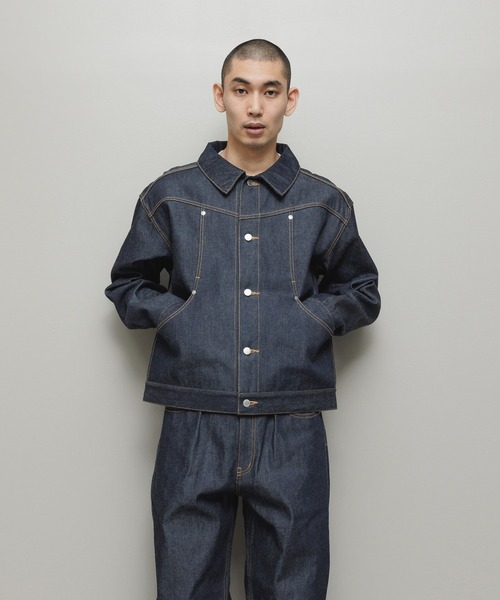 CURB POCKET DENIM JACKET（デニムジャケット）｜bal（バル）の
