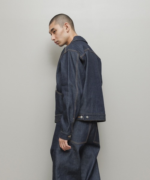 bal(バル)の「CURB POCKET DENIM JACKET(デニムジャケット・メンズ・インディゴブルー/ブラック・2/1/3)」の22枚目の写真