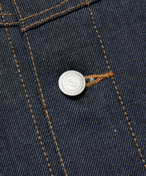 bal(バル)の「CURB POCKET DENIM JACKET(デニムジャケット・メンズ・インディゴブルー/ブラック・2/1/3)」の9枚目の写真