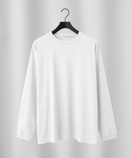 COLONY 2139（コロニートゥーワンスリーナイン）の「フェードコットンミニマル長袖TEE（Tシャツ/カットソー・メンズ・グレー/ブラック/ホワイト・MEDIUM/LARGE）」の2枚目の写真