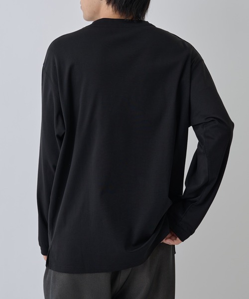 COLONY 2139（コロニートゥーワンスリーナイン）の「フェードコットンミニマル長袖TEE（Tシャツ/カットソー・メンズ・グレー/ブラック/ホワイト・MEDIUM/LARGE）」の18枚目の写真