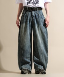 CALIFORNIA OUTFITTERS（カリフォルニア アウトフィッターズ）の「7E11 ワイドバルーン バレルレッグパンツ 斜めタック（デニムパンツ）」