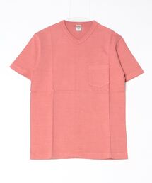 BARNS OUTFITTERS（バーンズアウトフィッターズ）の「【PH2】【BARNS OUTFITTERS】TSURI-AMI SS VN-T 吊り編み ショートスリーブ Vネック Tシャツ（Tシャツ/カットソー）」