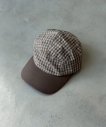 UNDERSTATEMENTs（アンダーステイトメント）の「【ユニセックス】sefumiコラボチェックバイカラーキャップ（キャップ）」