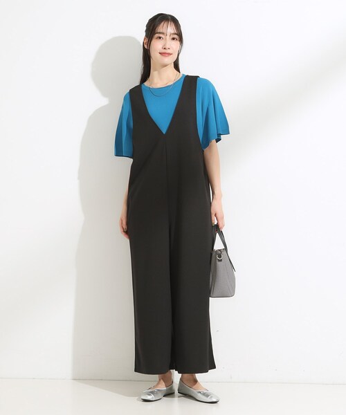 SHOO・LA・RUE（シューラルー）の「リボンスクエア バレエシューズ（その他シューズ・レディース・ブラック/グレー系3/シルバー・45/35）」の9枚目の写真