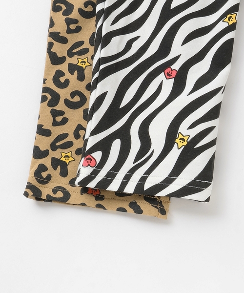 X-girl Stages(エックスガールステージス)の「総柄テーパードレギンス(レギンス/スパッツ・キッズ・オフホワイト/ベージュ・120cm/100cm/110cm/80cm/90cm)」の14枚目の写真