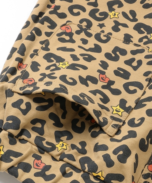 X-girl Stages(エックスガールステージス)の「総柄テーパードレギンス(レギンス/スパッツ・キッズ・オフホワイト/ベージュ・120cm/100cm/110cm/80cm/90cm)」の8枚目の写真