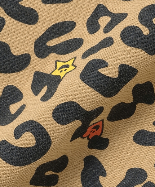 X-girl Stages(エックスガールステージス)の「総柄テーパードレギンス(レギンス/スパッツ・キッズ・オフホワイト/ベージュ・120cm/100cm/110cm/80cm/90cm)」の9枚目の写真