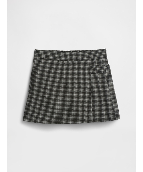 GAP（ギャップ）の「プルオン プリーツ ミニスカート・スコート (キッズ)（スカート・キッズ・エンジ/ブラウン/チャコールグレー・120cm/130cm/110cm/140cm/150cm/160cm）」の2枚目の写真