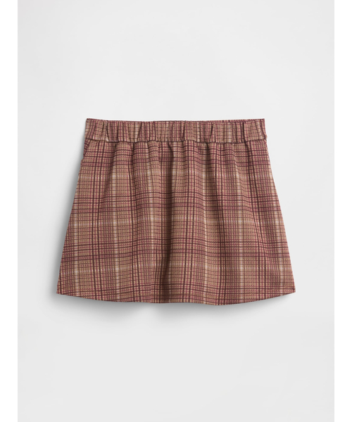 GAP（ギャップ）の「プルオン プリーツ ミニスカート・スコート (キッズ)（スカート・キッズ・エンジ/ブラウン/チャコールグレー・120cm/130cm/110cm/140cm/150cm/160cm）」の6枚目の写真