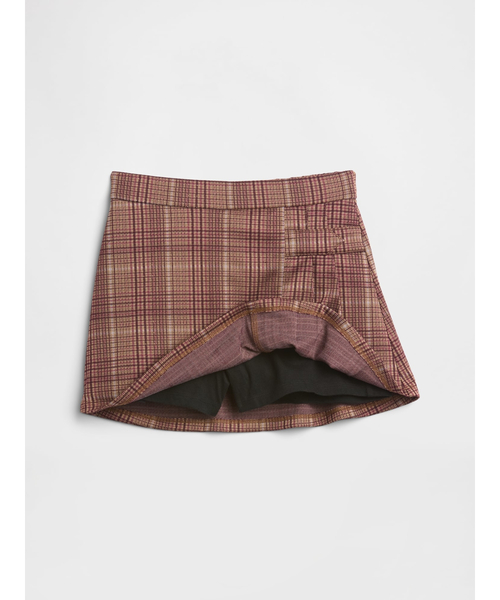 GAP（ギャップ）の「プルオン プリーツ ミニスカート・スコート (キッズ)（スカート・キッズ・エンジ/ブラウン/チャコールグレー・120cm/130cm/110cm/140cm/150cm/160cm）」の9枚目の写真
