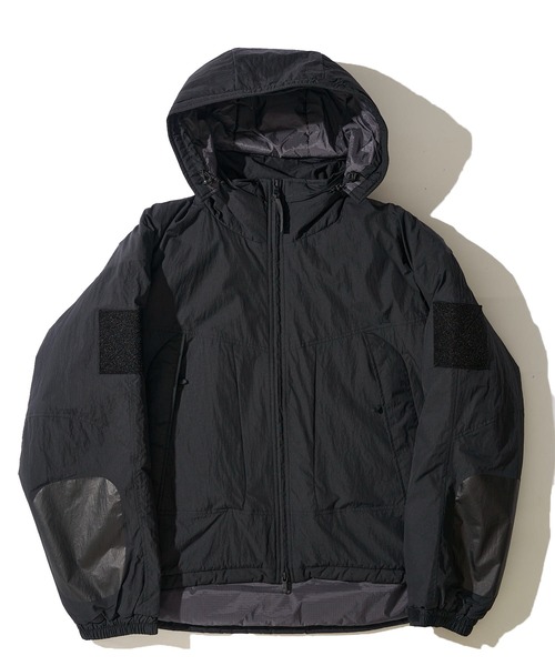 WILD THINGS（ワイルドシングス）の「【WILD THINGS / ワイルドシングス】SHORT MONSTER PARKA / ショートモンスターパーカー WT25102SK（ダウンジャケット/コート・メンズ・ブラック/グレー・LARGE/MEDIUM/SMALL）」の3枚目の写真