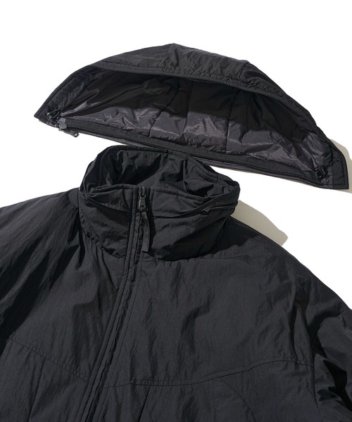 WILD THINGS（ワイルドシングス）の「【WILD THINGS / ワイルドシングス】SHORT MONSTER PARKA / ショートモンスターパーカー WT25102SK（ダウンジャケット/コート・メンズ・ブラック/グレー・LARGE/MEDIUM/SMALL）」の8枚目の写真