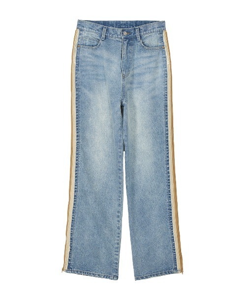 ELCHELE(エルチェレ)の「ZIP OPEN E01 DENIM(デニムパンツ・レディース・インディゴブルー・24/25/26)」の11枚目の写真