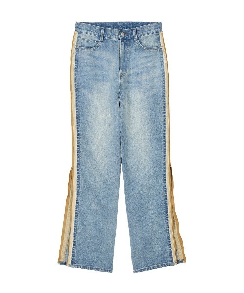 ELCHELE(エルチェレ)の「ZIP OPEN E01 DENIM(デニムパンツ・レディース・インディゴブルー・24/25/26)」の13枚目の写真
