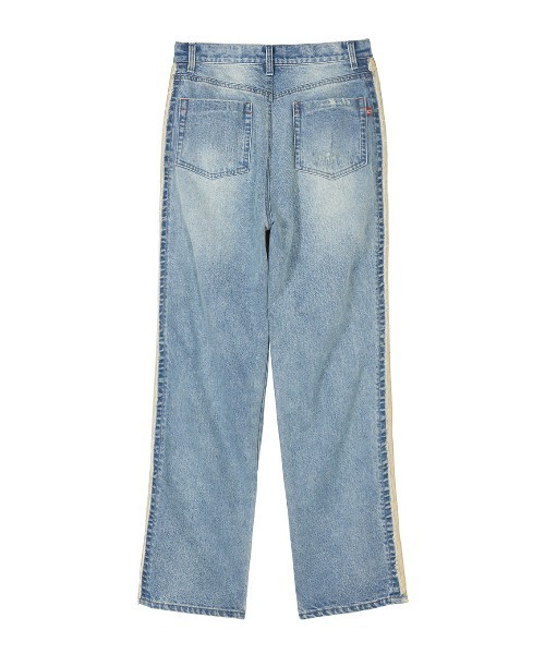 ELCHELE(エルチェレ)の「ZIP OPEN E01 DENIM(デニムパンツ・レディース・インディゴブルー・24/25/26)」の12枚目の写真