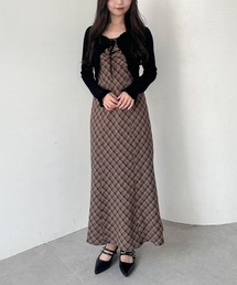 archives | バイアスチェックドレープキャミワンピース(ワンピース)