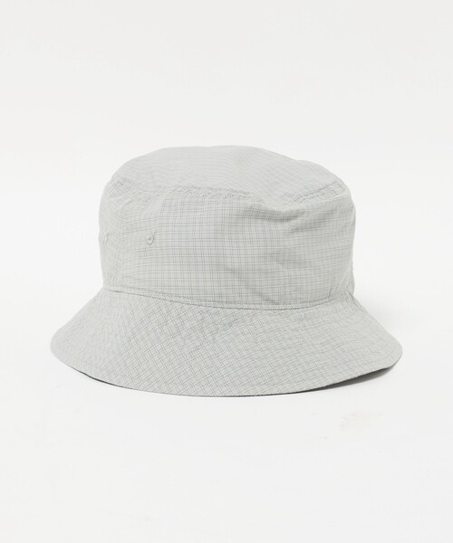 Steven Alan（スティーブンアラン）の「＜Steven Alan＞ 60 コンパクトヤーン チェック バケット ハット（ハット・メンズ・グレー系/ネイビー・FREE）」の5枚目の写真