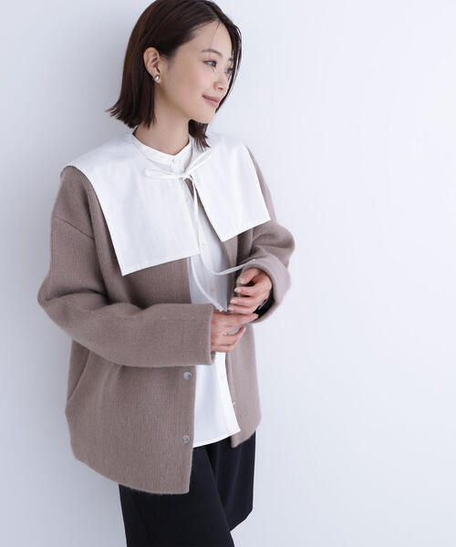 未使用 ナチュラルビューティーベーシック FOX接結コーディガン FOX接結コーディガン 24AW｜ナチュラルビューティーベーシックの