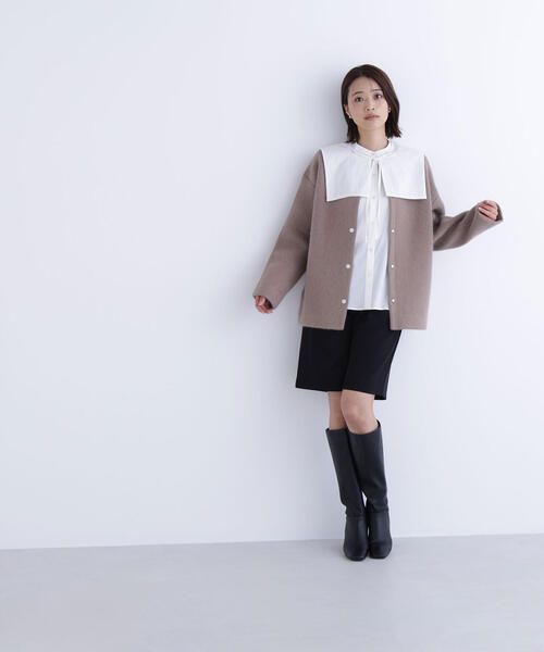 未使用 ナチュラルビューティーベーシック FOX接結コーディガン FOX接結コーディガン 24AW｜ナチュラルビューティーベーシックの