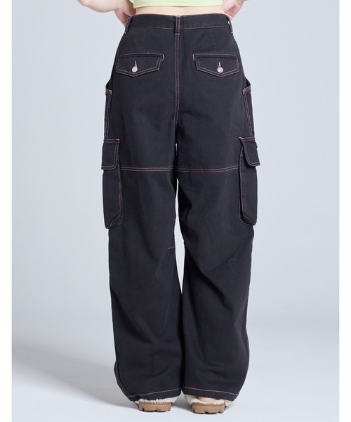 Little sunny bite(リトルサニーバイト)の「cargo pants(カーゴパンツ・レディース・ブラック/ベージュ/グレー・SMALL/MEDIUM)」の5枚目の写真