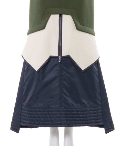 UN3D.（アンスリード）の「FLEECE DOCKING LAYERED SK / フリースドッキングレイヤードスカートl（スカート・レディース・その他1/ブラック・36/38）」の9枚目の写真