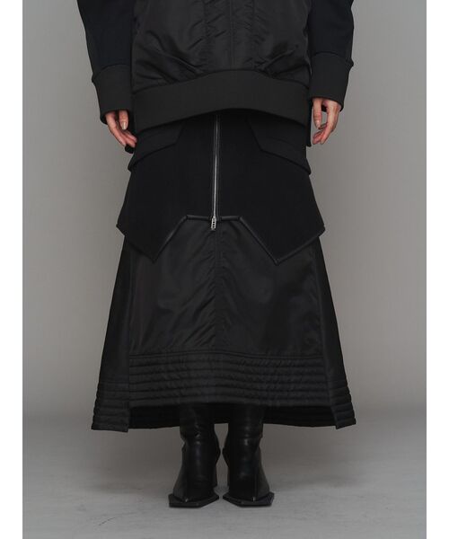 セール】FLEECE DOCKING LAYERED SK / フリースドッキングレイヤード