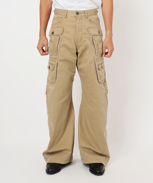 NVRFRGT / ネヴァーフォーゲット MULTI POCKET CARGO PANTS