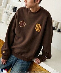 MLB(W[[Ox[X{[)MLB × MARY QUANT × PUBLUX/GGr[ × }[Ng MLB×MARY QUANT CREW NECK SWEAT/NуN[lbNXEFbg(WJ)(XEFbg)