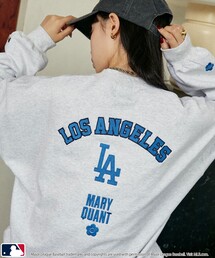MLB(W[[Ox[X{[)MLB × MARY QUANT × PUBLUX/GGr[ × }[Ng MLB×MARY QUANT CREW NECK SWEAT/NуN[lbNXEFbg(WJ)(XEFbg)