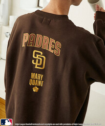 MARY QUANT（マリークワント）の「MLB × MARY QUANT × PUBLUX/エムエルビー × マリークワント MLB×MARY QUANT CREW NECK SWEAT/裏起毛クルーネックスウェット(限定展開)（スウェット）」