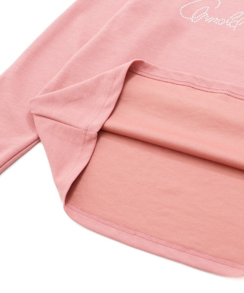 Arnold Palmer（アーノルドパーマー）の「パールロゴ コンパクト ロンT（Tシャツ/カットソー・レディース・ブラック/スモークピンク/アイボリー・S/L/M）」の14枚目の写真