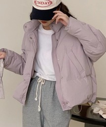 cammie（キャミー）の「スタンドカラー中綿ダウンコート（ダウンジャケット/コート）」