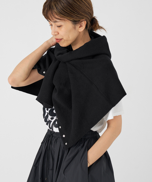 追加》ダブルフェイススナップカーディガン（カーディガン/ボレロ