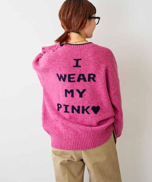 WEB限定 / 追加2》ロゴインターシャニット（ニット/セーター）｜Spick