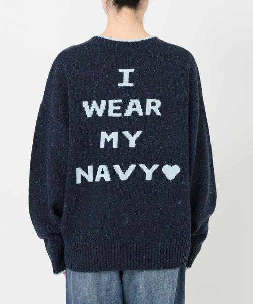 WEB限定 / 追加2》ロゴインターシャニット（ニット/セーター）｜Spick