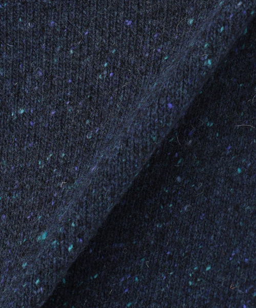 Spick & Span(スピックアンドスパン)の「《WEB限定 / 追加2》ロゴインターシャニット(ニット/セーター・レディース・ピンク/ネイビー/ウッド/モカ・FREE)」の14枚目の写真