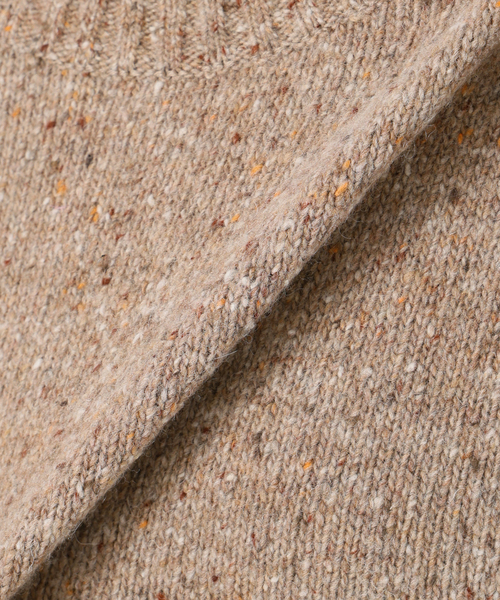 Spick & Span(スピックアンドスパン)の「《WEB限定 / 追加2》ロゴインターシャニット(ニット/セーター・レディース・ピンク/ネイビー/ウッド/モカ・FREE)」の17枚目の写真