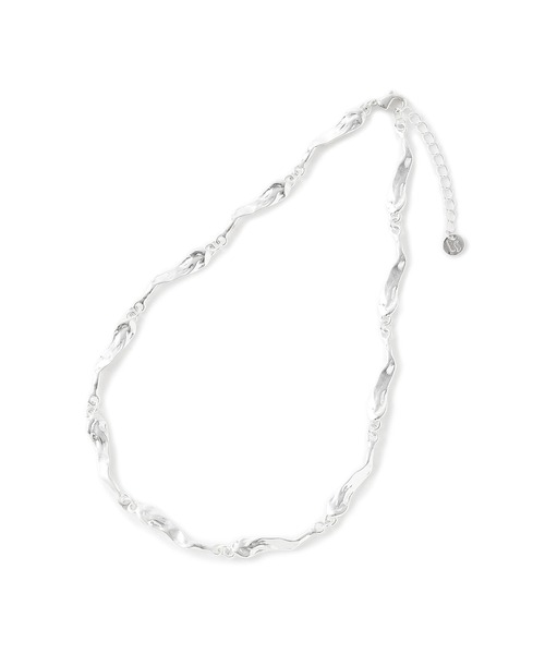 VIS(ビス)の「ニュアンスメタルパーツネックレス(ネックレス・レディース・シルバー/ゴールド・FREE)」の7枚目の写真