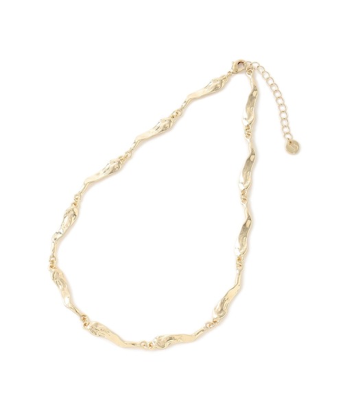 VIS(ビス)の「ニュアンスメタルパーツネックレス(ネックレス・レディース・シルバー/ゴールド・FREE)」の5枚目の写真