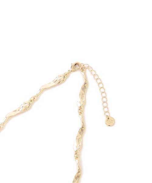 VIS(ビス)の「ニュアンスメタルパーツネックレス(ネックレス・レディース・シルバー/ゴールド・FREE)」の3枚目の写真