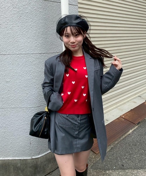 Narcissus(ナルシス)の「キュロットスカート/スカパン/ミニスカート(スカート・レディース・ブラック/チャコール・FREE)」の20枚目の写真