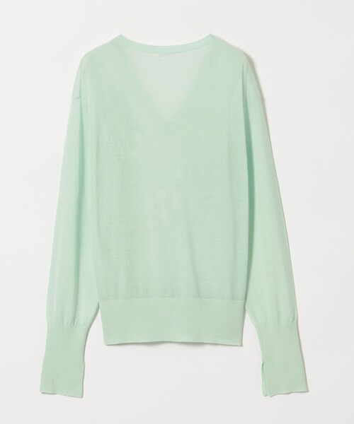 コンテシアーＶネックニット新品未使用 conte＞シアー Vネックニット（ニット/セーター）｜conte