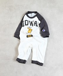 Champion（チャンピオン）の「【Champion】別注プリントロゴロンパース（ロンパース）」