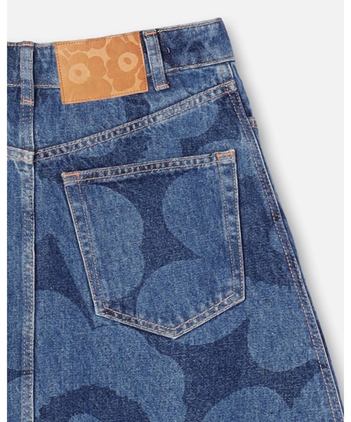 marimekko（マリメッコ）の「【ノベルティ付】《Maridenim》 Suoritus Uni / skirt（デニムスカート・レディース・ネイビー・38/36/34/32/42/40）」の6枚目の写真