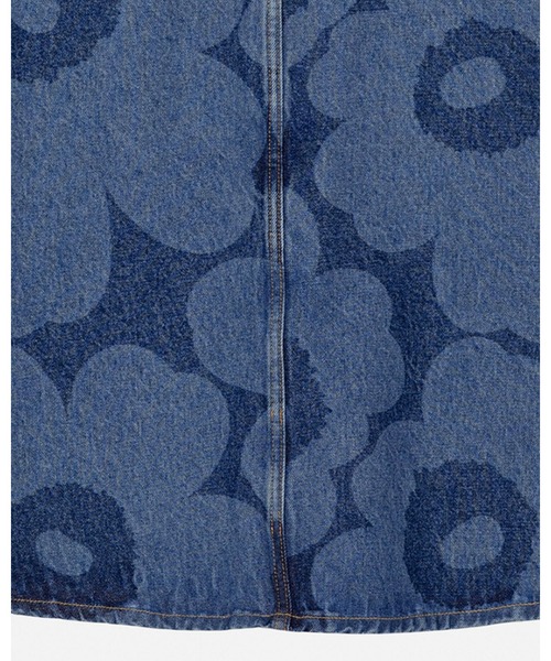 marimekko（マリメッコ）の「【ノベルティ付】《Maridenim》 Suoritus Uni / skirt（デニムスカート・レディース・ネイビー・38/36/34/32/42/40）」の7枚目の写真