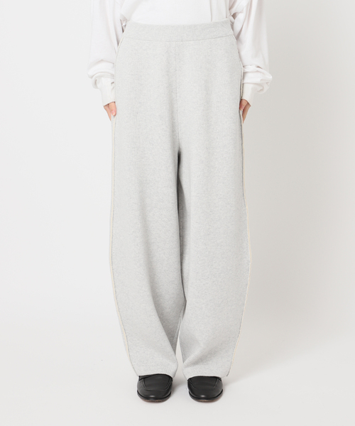 CITYSHOP(シティーショップ)の「“O” BARREL KNIT パンツ(その他パンツ・レディース・グレー/ブラック・36/38)」の22枚目の写真