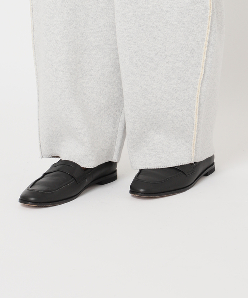 CITYSHOP(シティーショップ)の「“O” BARREL KNIT パンツ(その他パンツ・レディース・グレー/ブラック・36/38)」の7枚目の写真