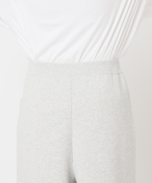 CITYSHOP(シティーショップ)の「“O” BARREL KNIT パンツ(その他パンツ・レディース・グレー/ブラック・36/38)」の8枚目の写真