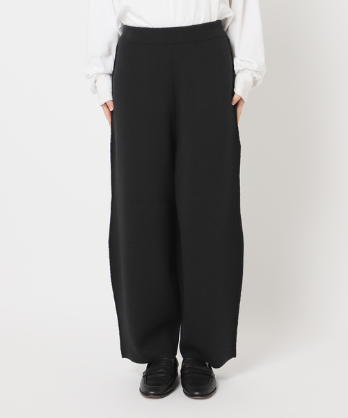 CITYSHOP(シティーショップ)の「“O” BARREL KNIT パンツ(その他パンツ・レディース・グレー/ブラック・36/38)」の12枚目の写真
